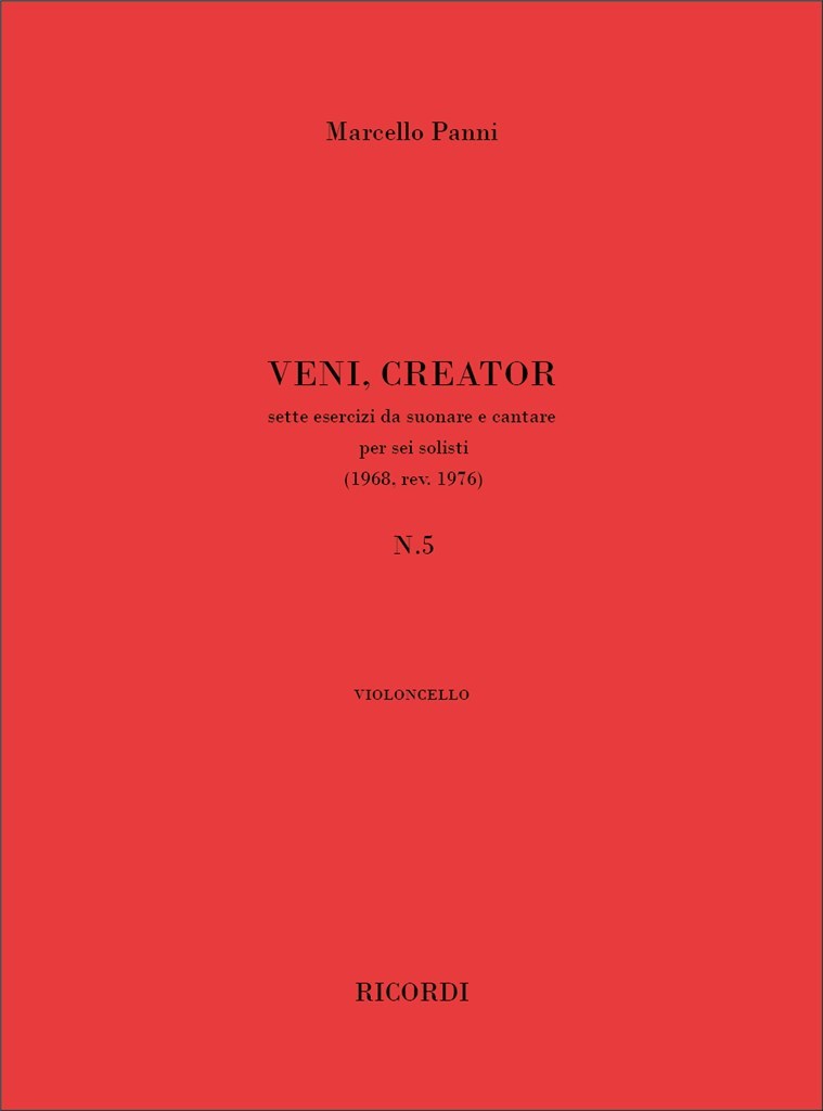 Veni, Creator n. 5